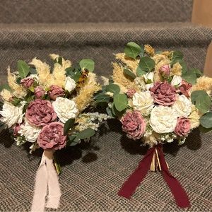 Wedding bouquets…7 of them…